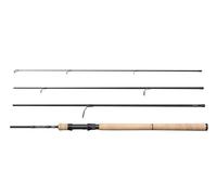 Berkley Lightning HT II Canne à pêche Spinning de Voyage- Légère en Carbone 24HDC, Conception compacte en 4 pièces, pour Les pêcheurs de Poissons prédateurs en Eau Douce et en Eau salée, 2.61m