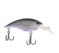 Berkley Money Badger Fishing Lure, Black Silver, 1/4 oz, 2.1in | 5cm, Hybrid Baitfish-Crayfish Design, Patented FlashDisc Technology, Equipped with Sharp Fusion19 Hooks