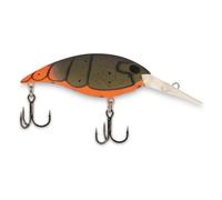 Berkley Money Badger Fishing Lure, Firetail Green Craw, 1/4 oz, 2.1in | 5cm, Hybrid Baitfish-Crayfish Design, Patented FlashDisc Technology, Equipped with Sharp Fusion19 Hooks