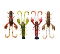 BERKLEY Ned Fishing Pack - Comprend Tout Ce Dont Vous Avez Besoin pour Pêcher Le Style Ned pour la Perche, Le Brochet Ou la Sandre, Les Poids en Tungstène et Les Rampes Réalistes Se Combinent pour