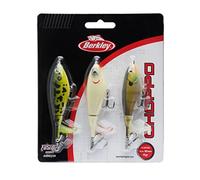 Berkley Pack de leurre Dur Choppo par 3 pour la pêche des carnassiers au leurre en Surface 90 mm Coloris Assortis