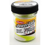Berkley Power Bait Trout Bait Turbo Dough wht/chrt Forellen-Teig
