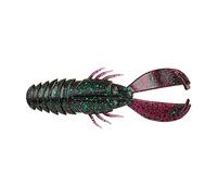 Berkley PowerBait Crash Craw Appât souple, style écrevisses, vert et rose (June Bug), 11 cm