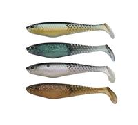 Berkley PowerBait® Cullshad Soft Bait | Leurre réaliste | Leurre Polyvalent pour brochets, sandres, truites et perches | 10 cm | 8 g | Mixpack Darkwater