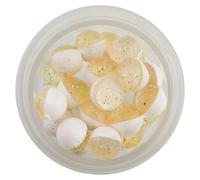 Berkley Powerbait d'œufs Floating Magnum et l'ail Appât, Mixte, Clear Silver Chartreuse/Florescent White