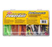 Berkley PowerBait Perch Kit - enseble de leurre spécialement conçus pour la pêche de la perche en eau douce, Varied