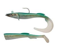 Berkley Powerbait Power Sandeel- Leurre Souple Polyvalent pour la Pêche en Mer, Founit avec deux Paddle pour le Lieu, Bar, du Bord ou en Bateau, Crazy Sandeel FIIIsh, Sayori