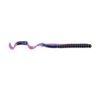 Berkley PowerBait® Power Worm Appât de pêche Tequila Sunrise, 10 cm, saveur irrésistible, Profil de ver à Queue bou Classique, idéal pour la pêche au Printemps, en été et en Automne