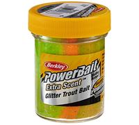 Berkley Powerbait Select Glitter Troutbait Pâte appât pour pêche à la truite - Multicolore (Arc-en-ciel), 50 g