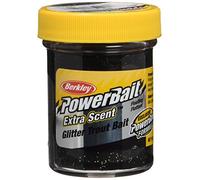 Berkley Powerbait Select Glitter Troutbait Pâte appât pour pêche à la truite - Multicolore (Perle noir), 50 g