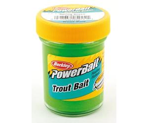 Berkley Powerbait Trout Bait Pâte appât pour truites - 50g - Chartreuse