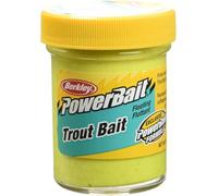 Berkley Powerbait Trout Bait Pâte appât pour truites - 50g - Sunshine Jaune
