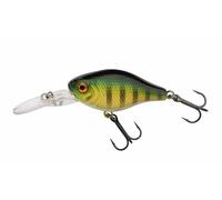 Berkley Pulse Fry Deep Crankbait | Leurre Dur ultraléger pour Perche, Truite et Sandre | pour la pêche des prédateurs en Eau Douce | Design réaliste avec Action de Wobble serrée | 3,8cm, Fegis