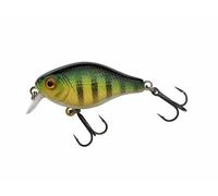Berkley Pulse Fry Shallow Crankbait Fishing Lure, appât Dur, vairon Flottant pour la Perche, la Truite, Le chevesne, Crankbait à Grande capacité de Lancer des Spots serrés, 3.8cm, Pearl White