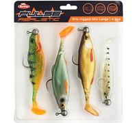 Berkley Pulse Mélange réaliste, hameçon, leurres Souples, idéal pour Attraper Le brochet, la Perche et Le Sandre, Choix par Berkley Pro Anglers, Excellent Cadeau pour Les pêcheurs à leurre, Unisexe