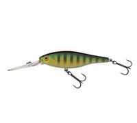 Berkley Pulse Minnow Deep | Leurre Dur pour brochet, Sandre et Truite | Design réaliste de vairon avec nage Agressive | Leurre pour pêche en Eau Douce dans Les Lacs et rivières | 8 cm, Perche
