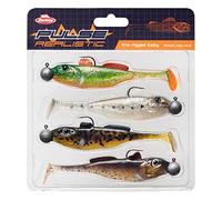 Berkley Pulse Realistic Goby Prerigged Leurre Souple avec Têtes Plombées pour la Pêche des Carnassiers en Eau Douce, Brochet, Sandre, Perche