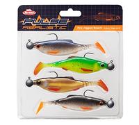 Berkley Pulse Realistic Roach Prerigged Leurre Souple avec Têtes Plombées pour la Pêche des Carnassiers en Eau Douce, Brochet, Sandre, Perche