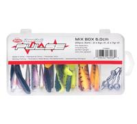 Berkley Pulse Shad Leurres de pêche en Caoutchouc Souple et hameçons à tête plombée - Ensemble de Paddle Tail Soft Baits avec hameçons adaptés au Poids pour brochet, Perche, Sandre