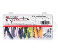 Berkley Pulse Shad Mixbox Boîte de Leurres Souples avec Têtes Plombées pour la Pêche des Carnassiers en Eau Douce, Brochet, Perche