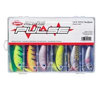 Berkley Pulse Shad MixBox boîte de leurres Souples Plusieurs Couleurs pour la pêche des carnassiers en Eau Douce, brochet, Perche 140mm