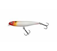 Berkley Pulse Slurp Surface Lure | Leurre de Surface pour Bass, brochet, Perche, Sandre et Truite | Leurre pour la pêche des prédateurs en Eau Douce et en mer | 6,5 cm, tête Rouge