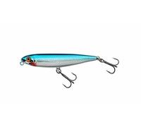 Berkley Pulse Slurp Surface Lure | Leurre de Surface pour Bass, brochet, Perche, Sandre et Truite | Leurre pour la pêche des prédateurs en Eau Douce et en mer | 8,5 cm, Blue Flash