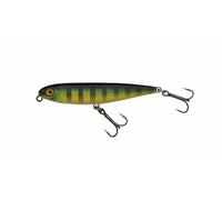 Berkley Pulse Slurp Surface Lure | Leurre de Surface pour Bass, brochet, Perche, Sandre et Truite | Leurre pour la pêche des prédateurs en Eau Douce et en mer | 8,5 cm, Perche