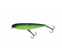 Berkley Pulse Slurp Surface Lure | Leurre de Surface pour Bass, brochet, Perche, Sandre et Truite | Leurre pour la pêche des prédateurs en Eau Douce et en mer | 8,5 cm, Tigre de feu