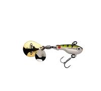 Berkley Pulse Spintail Jig Leurre avec Lame tournante et hameçon Triple Berkley Fusion - Appât Dur pour Perche, Truite, brochet 7,5 cm