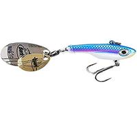 Berkley Pulse Spintail Leurre Hybride Jig Spinner, Équipé d'Hameçon Fusion, se lance loin et est Redoutable pour la Pêche des Carnassiers en Eau Douce, Wagasaki, 6 cm