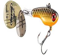 Berkley Pulse Spintail Leurre Hybride Jig Spinner, Équipé d'Hameçon Fusion, se lance loin et est Redoutable pour la Pêche des Carnassiers en Eau Douce, Dark & Dirty Roach