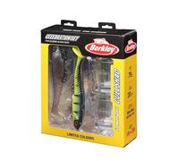 Berkley Soft Glide Coffret Cadeau d'appâts | 2 leurres Souples 20 cm | Saveur | Pêche aux prédateurs | Coffret Swigs for Bigs Celebration