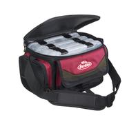 Berkley Tackle Angeltasche System Bag Rot, Nylon, Souple, Avec 4 Boîtes, Sangle