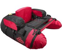 Berkley Tec Belly Boat Pulse Pro XCD 138x108x58 cm Rouge-Noir Belly Boat Float Tube Pêche Canot Pneumatique Bateau