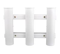 Berkley Support vertical de cannes à pêche Tec Tool à tubes Blanc