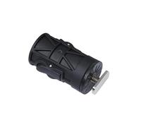 Berkley Tête à dégagement Rapide avec Adaptateur pour Rail | Nylon renforcé de Fibre de Verre | Support de Rail sécurisé pour Kayak | Installation et repositionnement faciles | Noir