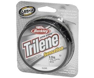 Berkley Trilene Sensation 0.35 mm 300 m Nylon Ligne de Pêche Monofilament Fil Mer Eau Douce Spinning Carnassiers