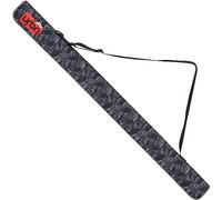 Berkley URBN Tube de Protection Rigide pour Canne à Pêche Carnassier, Revêtement Camo pour la Pêche Urbaine, Noir camouflage.