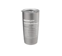 Berkley Valeur Nutritive Nom Drôle Gobelet isotherme en acier inoxydable double paroi