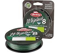 Berkley Whiplash, Fil de Pêche, Tresse 8 Brins Construite en 100% Dyneema, pour la Pêche en Mer et la Pêche en Eau Douce, Carnassier, Daiwa J-Braid