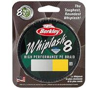 Berkley Whiplash, Fil de Pêche, Tresse 8 Brins Construite en 100% Dyneema, pour la Pêche en Mer et la Pêche en Eau Douce, Carnassier, Daiwa J-Braid