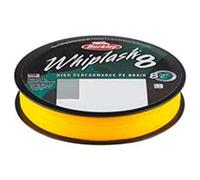 Berkley Whiplash8 Fil de pêche de remplissage Jaune 0,20 mm-27,7 kg-165 ans