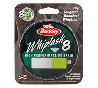 Berkley Coup de fouet8 Whiplash8, Ligne de pêche, Superline, Predator Fishing, Pike, Perch, Zander, Trout, Unisex, Moss Green, 0.12mm, 17.5kg, 38lb, 165yd Unisexe, Vert Mousse