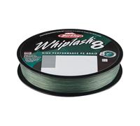 Berkley Coup de fouet8 Whiplash8, Ligne de pêche, Superline, Predator Fishing, Pike, Perch, Zander, Trout, Unisex, Moss Green, 0.12mm, 17.5kg, 38lb, 165yd Unisexe, Vert Mousse