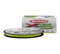 Berkley X5, Fil de Pêche, Tresse 5 Brins pour la Pêche en Mer et en Eau Douce, plus Résistante, Pêche aux Carnassiers, Fluro Grün
