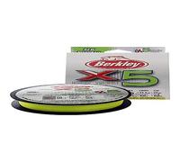 Berkley X5, Fil de Pêche, Tresse 5 Brins pour la Pêche en Mer et en Eau Douce, plus Résistante, Pêche aux Carnassiers, Fluro Grün