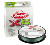 Berkley X5, Fil de Pêche, Tresse 5 Brins pour la Pêche en Mer et en Eau Douce, plus Résistante, Pêche aux Carnassiers