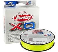 Berkley X9, Fil de Pêche, Tresse 9 Brins pour la Pêche en Mer et en Eau Douce, plus Résistante et Très Souple, Pêche aux Carnassiers, Long lancer, Fluro Grün