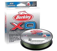 Berkley X9, Fil de Pêche, Tresse 9 Brins pour la Pêche en Mer et en Eau Douce, plus Résistante et Très Souple, Pêche aux Carnassiers, Long lancer